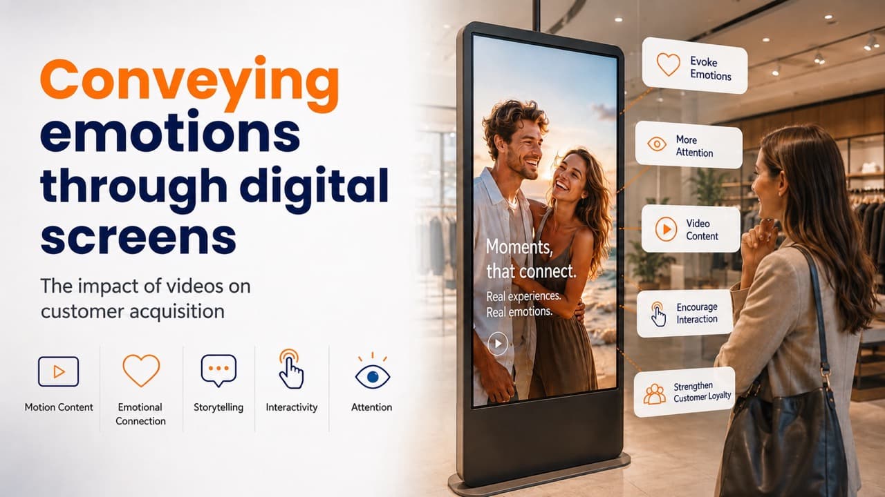 Conveying emotion through digital screens